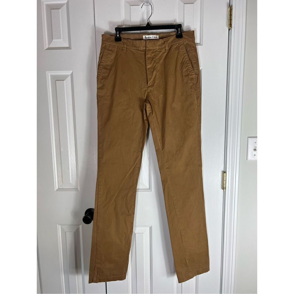 Boden Mens Khaki Pants Size 32